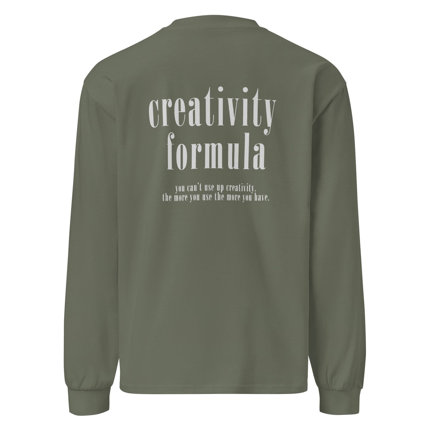 Creativity Heavyweight Long Sleeve Shirt